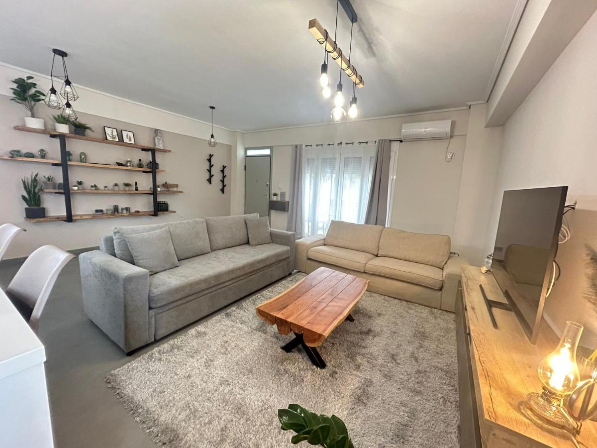 New Minimal Apartment,10' From Athens Airport Spata  Bagian luar foto