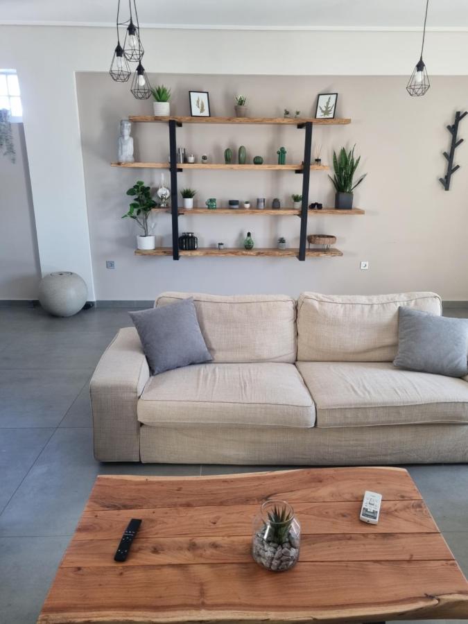 New Minimal Apartment,10' From Athens Airport Spata  Bagian luar foto