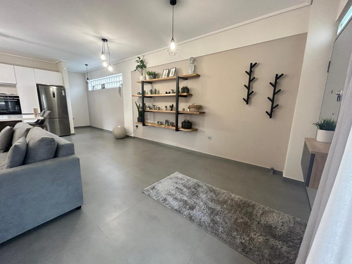 New Minimal Apartment,10' From Athens Airport Spata  Bagian luar foto